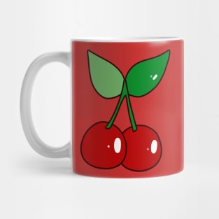 Cherries and Leaves Mug